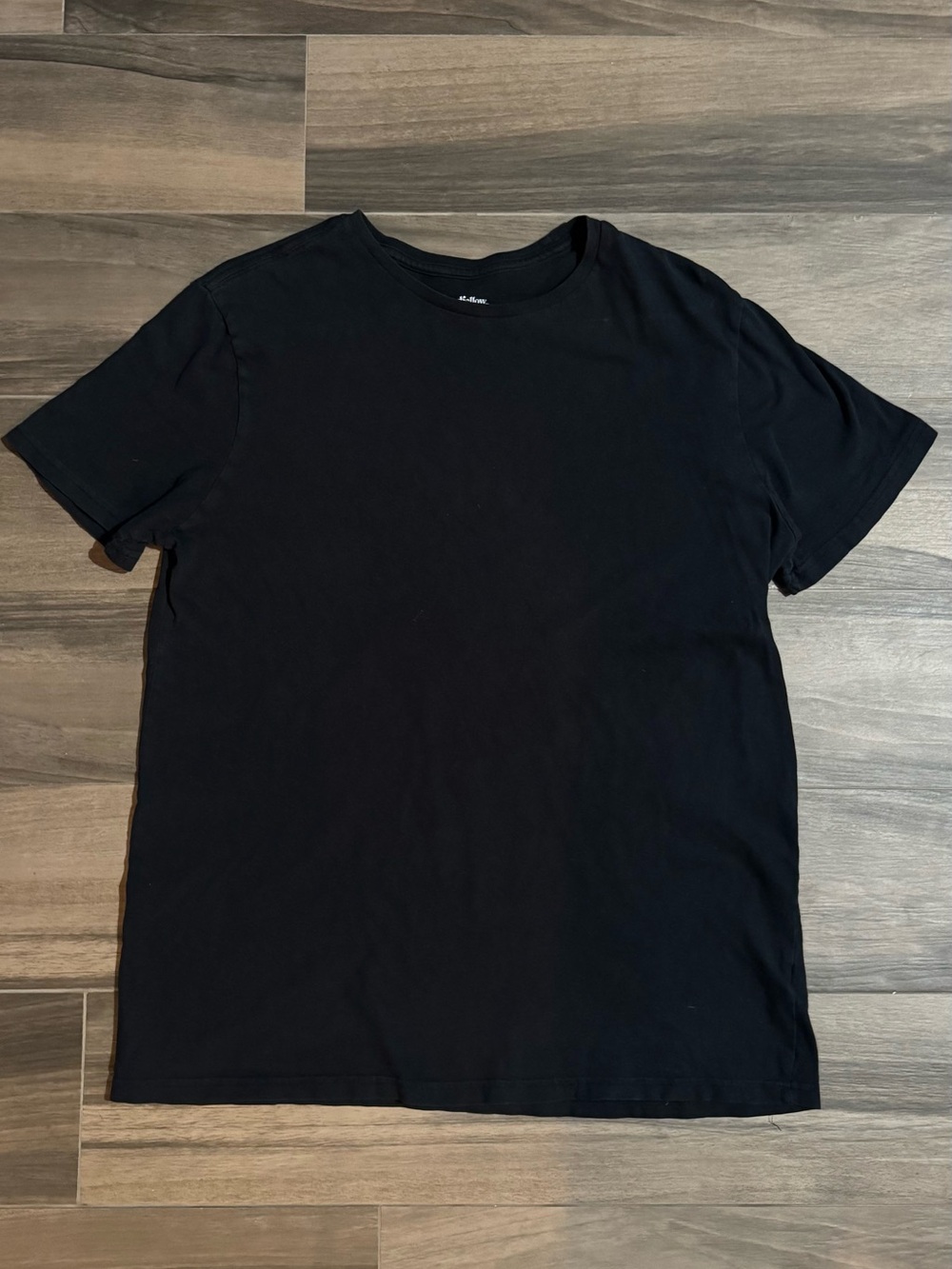 Goodfellow & Co Black Short Sleeve Crew T-Shirt